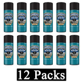 12X Hammerite Satin Black Spray Paint 400ml Spray Paint